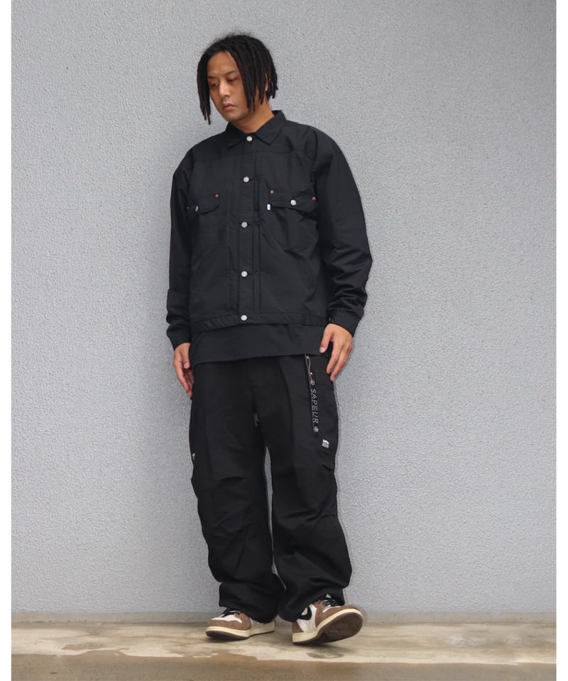 A0024-388】□M-65 CARGO PANTS 2024□ブラック | SAPEur