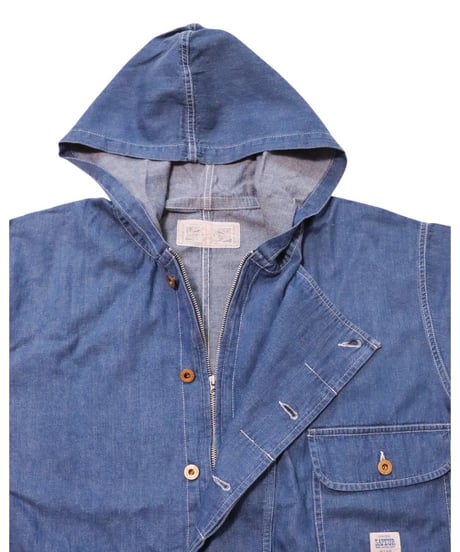 【A0026-002】大戦モデル■WT-DENIM COVERALL■インディゴ