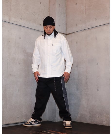 【A0025-377】■WESTERN PANTS■ブラック