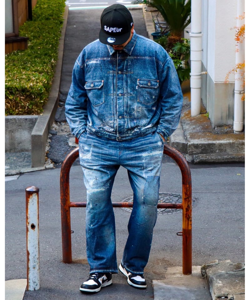 A0025-002】□Lot.5067XX SWEAT JACKET□インディゴ | SAPEur