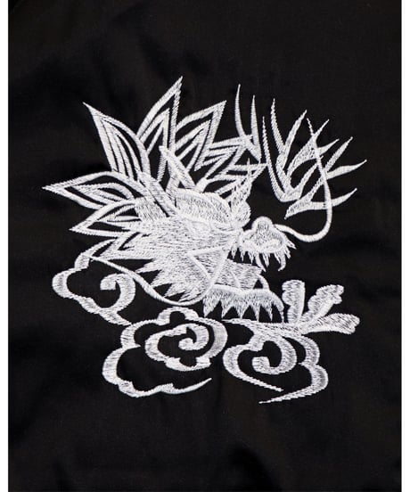 【A0025-319】■SOUVENIR JACKET■SKELETON■ブラック&ホワイト