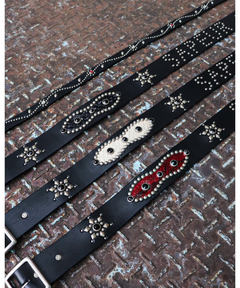 A0024-103】SAPEur×HTC□NEW PEANUT BELT□ベルト□ブラック