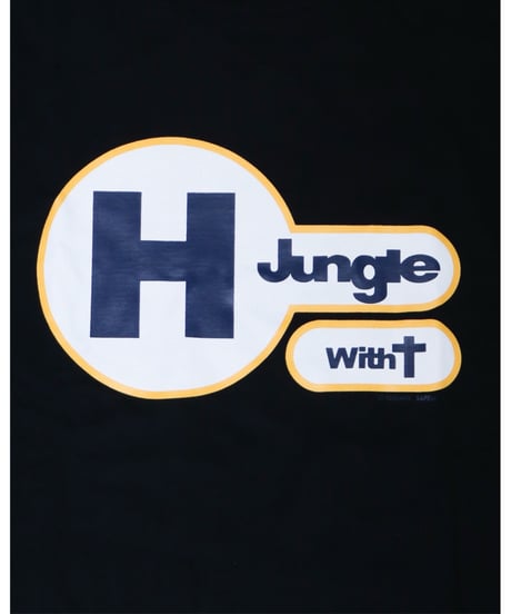 【A0026-159】■Hjungle withT■S/S TEE■ブラック