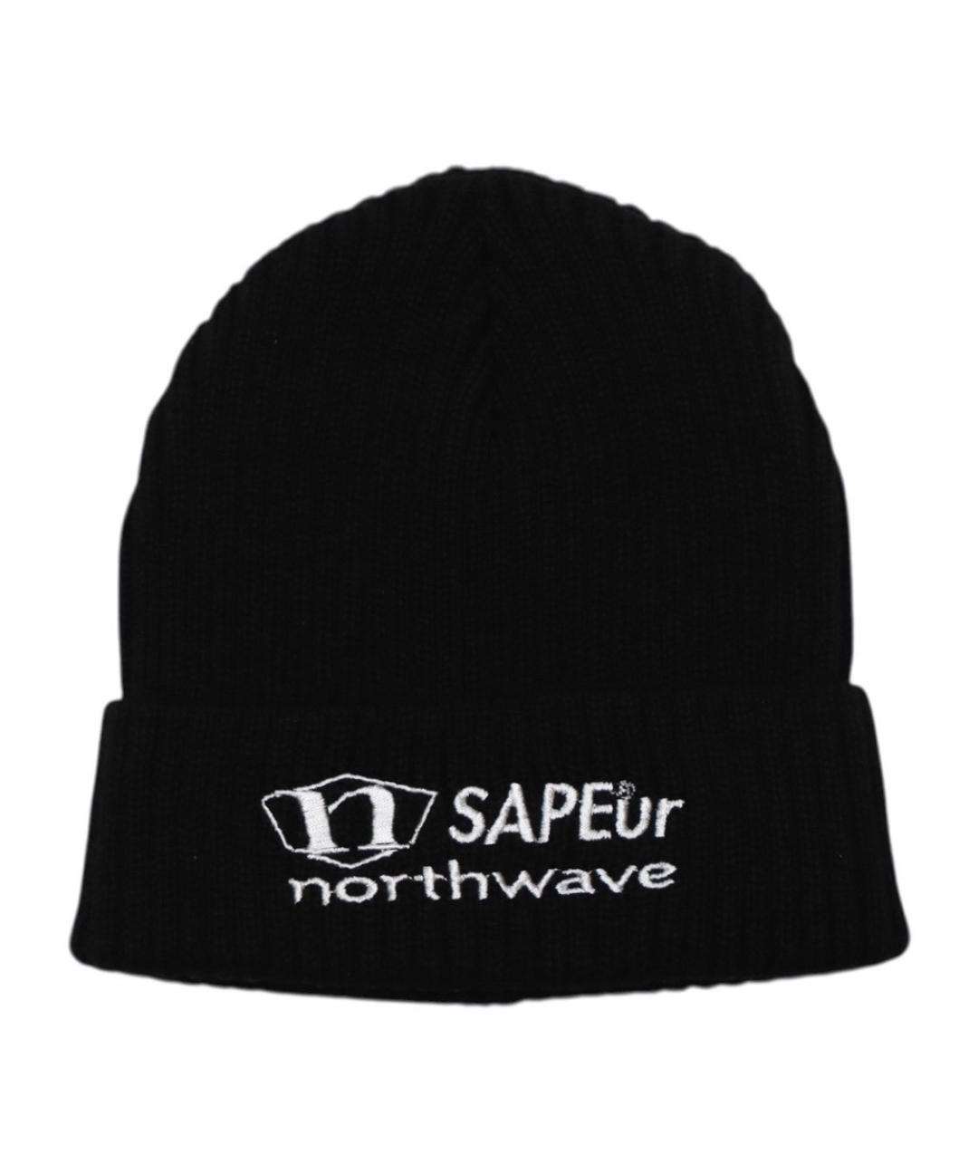 A0026-171】NORTHWAVE×SAPEUR KNIT CAP□ブラック | SAPEur