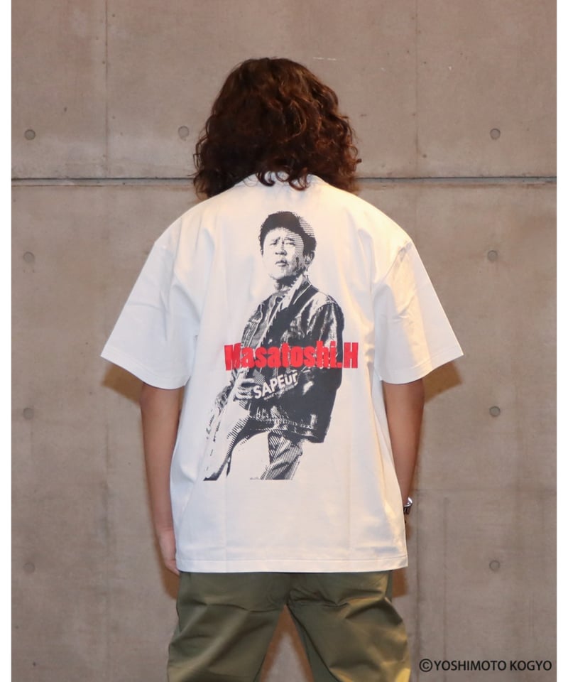 A0026-121】□GUITARIST□S/S TEE□ホワイト | SAPEur