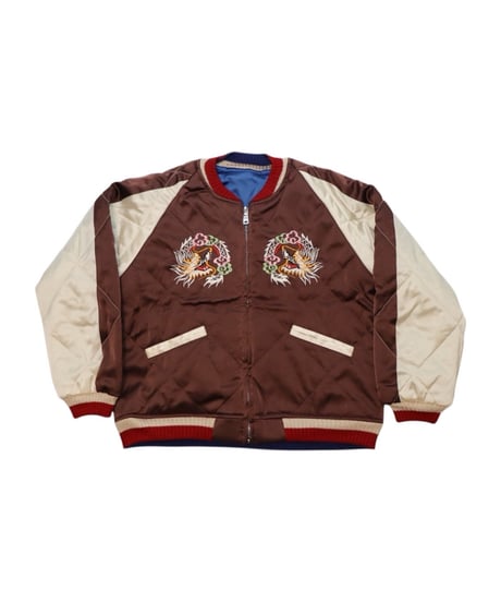 【A0025-318】KIDS■SNVG■REVERSIBLE SOUVENIR JACKET 2025■ブルー/ブラウン