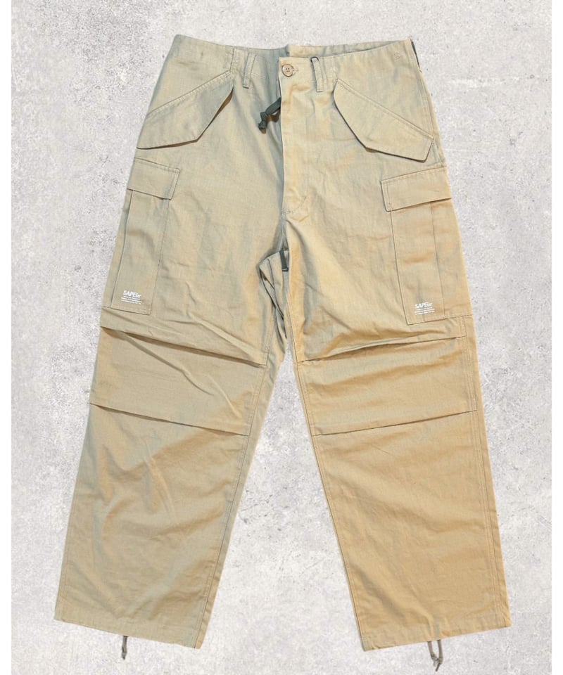 A0024-390】□M-65 CARGO PANTS 2024□チノベージュ | SAPEur