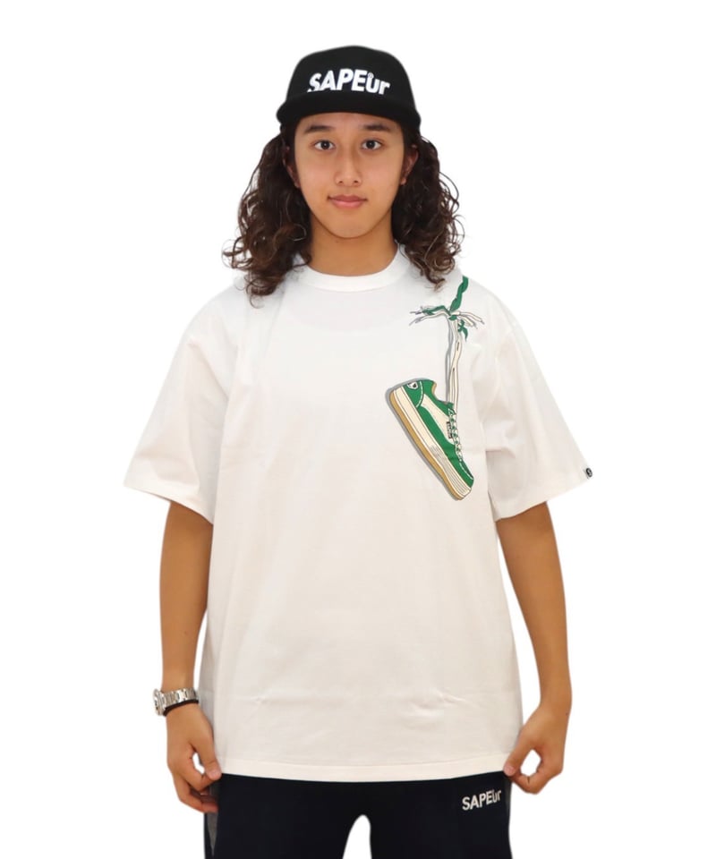 A0026-058】□NORTHWAVE×SAPEUR SHOULDER□S/S TEE□グ