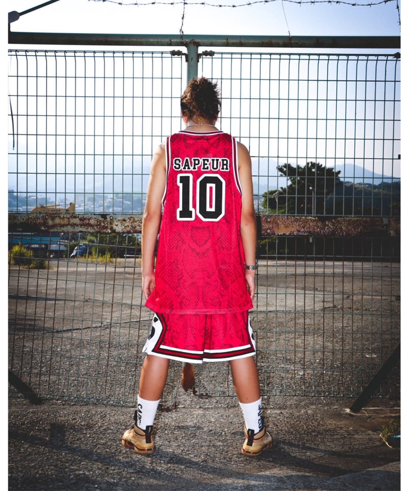 A0025-240】□AUTHENTIC TANK□タンクトップ□レッド | SAPEur