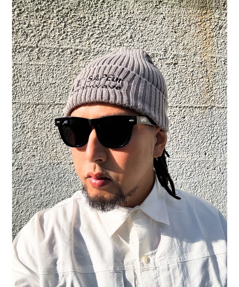 SAPEur northwave ニット帽　ブラック 新品 NORTHWAVE×SAPEUR KNIT CAP ブラック - メルカリ