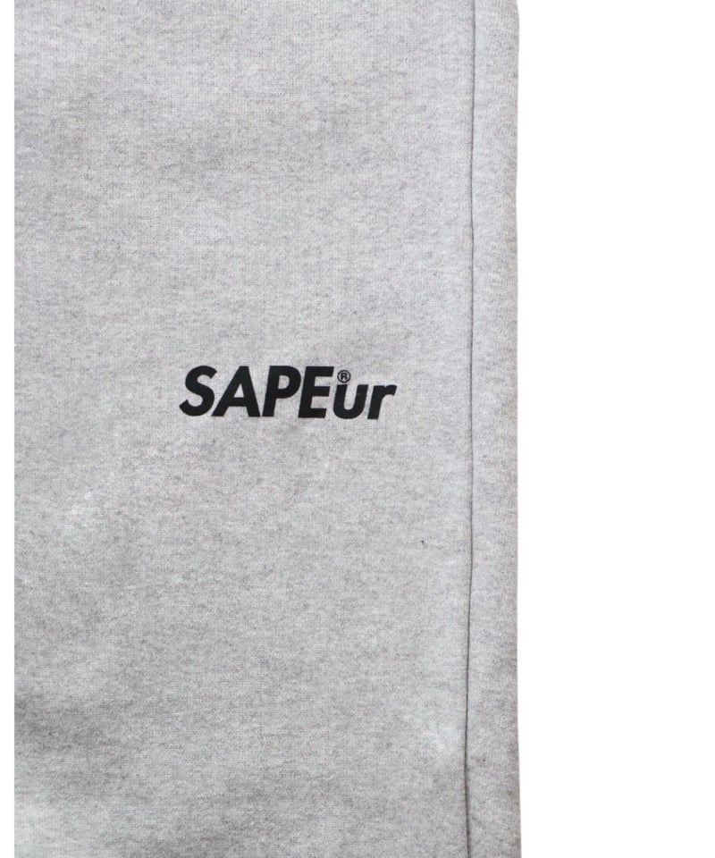 A0025-062】□LOGO SWEAT PANTS□グレー | SAPEur