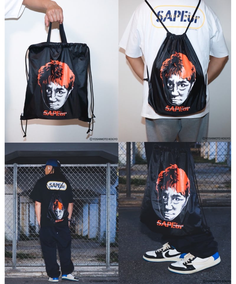 saaaaaaae ブラックのM A0026-174】□KNAP＆TOTE□ブラック | SAPEur