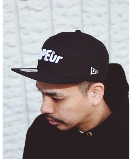 【A0025-329】■NEW ERA×SAPEur■スナップバックCAP■ブラック