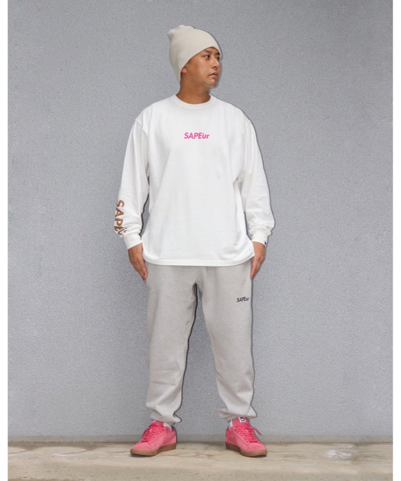 A0025-071】□SAKURA HEAD LONG SLEEVE□L/S TEE□ホワイ