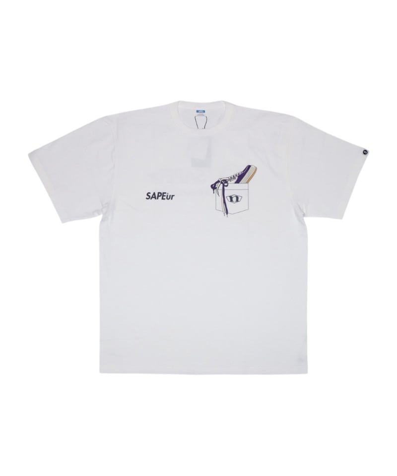 A0026-048】□NORTHWAVE×SAPEUR POCKET□S/S TEE□パープ