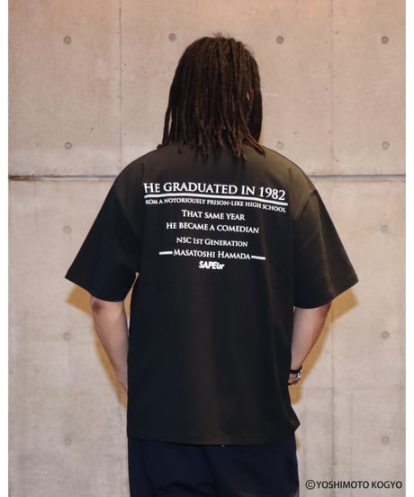 【A0026-128】■若かりしCEO■S/S TEE■ブラック