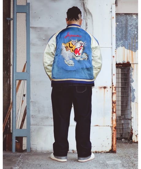 【A0025-317】■SNVG■REVERSIBLE SOUVENIR JACKET 2025■ブルー/ブラウン