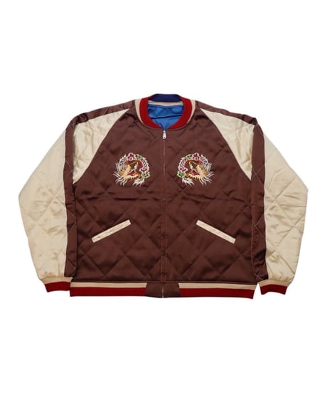 【A0025-317】■SNVG■REVERSIBLE SOUVENIR JACKET 2025■ブルー/ブラウン