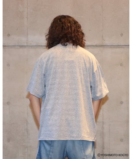 【A0026-129】■偉人 H.MASATOSHI■S/S TEE■グレー