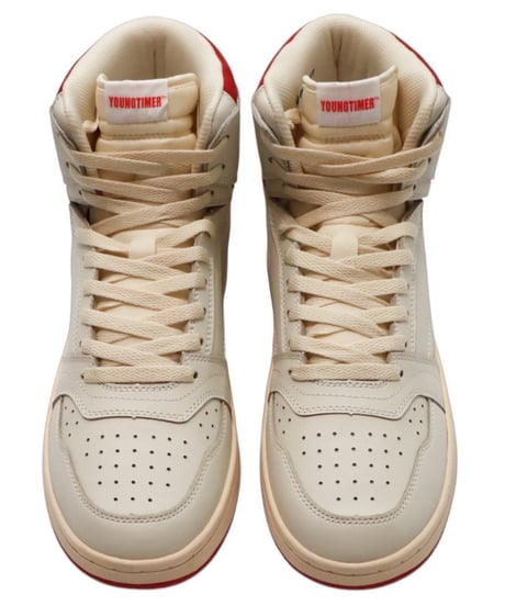 ■YOUNGTIMER■LEATHER Hi ■Natural/CometRed