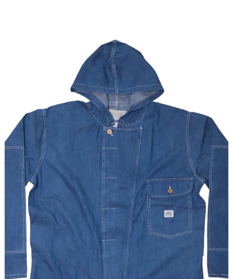 【A0026-002】大戦モデル■WT-DENIM COVERALL■インディゴ