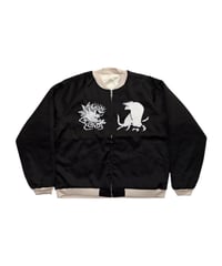 【A0025-319】■SOUVENIR JACKET■SKELETON■ブラック&ホワイト