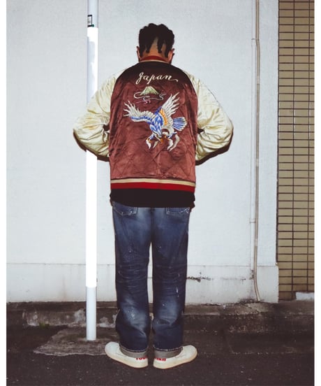【A0025-317】■SNVG■REVERSIBLE SOUVENIR JACKET 2025■ブルー/ブラウン