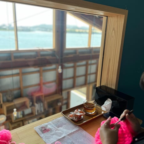 7/18(土)YARN AND SEA  @鳴門 NOMAyado 2H /材料費別