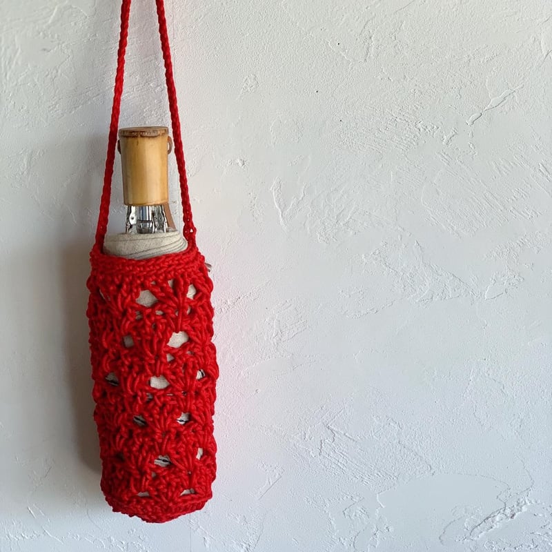 送料込み LILIのボトルホルダー -印刷済み編み図のみ | mayuminose webshop