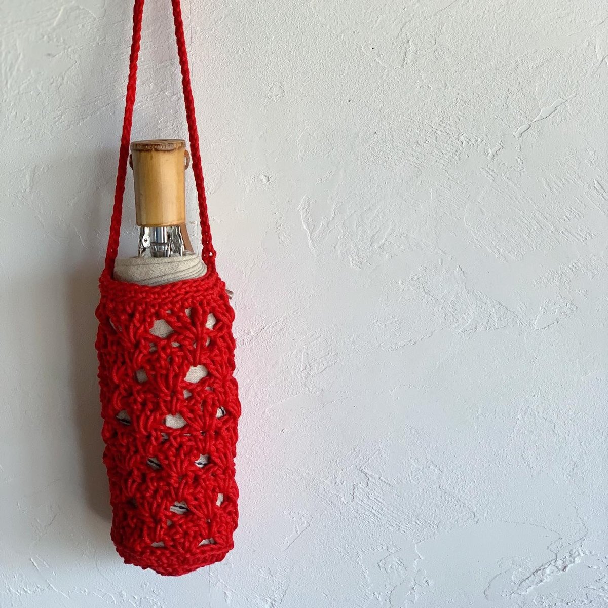 送料込み LILIのボトルホルダー -印刷済み編み図のみ | mayuminose webshop