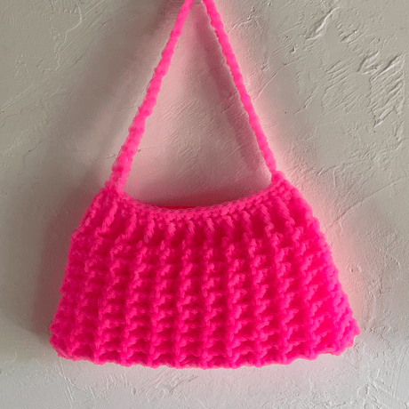 TUBE OBLONG BAG-編み図データのみ-