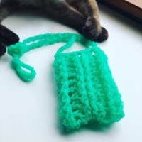 送料込み TUBE1玉で編むスマホサコッシュ -印刷済み編み図のみ