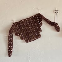 GEEK1玉で編むスカラップスカーフ-編み図データのみ-