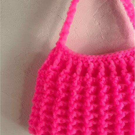 TUBE OBLONG BAG-編み図データのみ-