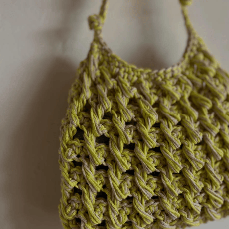 COTON Slant Twist Bag-編み図データのみ-