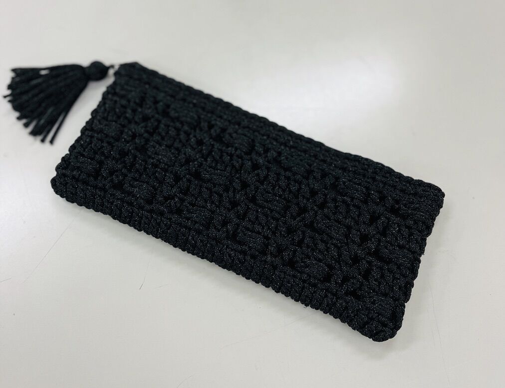 手編み(ʚあこɞページ) アンミッコ1玉で編むペンケース -編み図データのみ