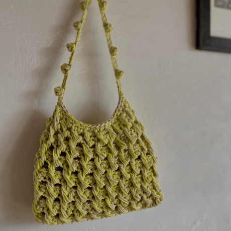 COTON Slant Twist Bag-編み図データのみ-