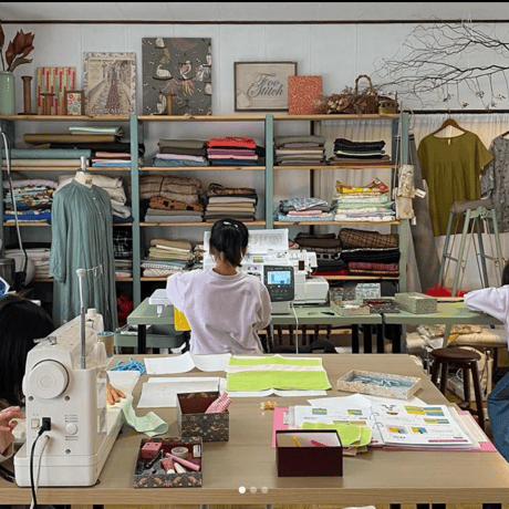 11/1(日) 奈良 foo stitchさん スカラップミニショールの会