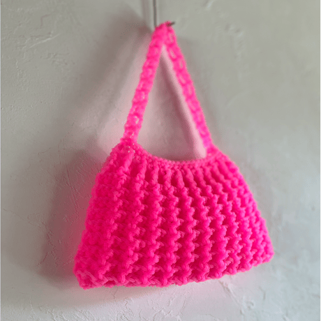 TUBE OBLONG BAG-編み図データのみ-