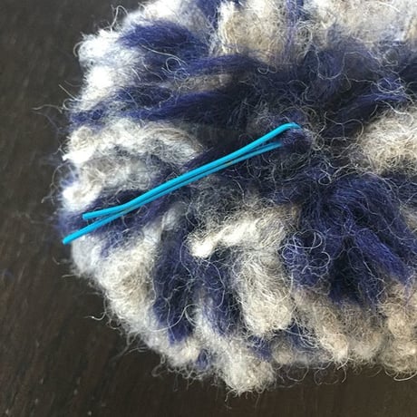 10段で完成 ループアルパカで編むふわふわベレー帽 -編み図データのみ-