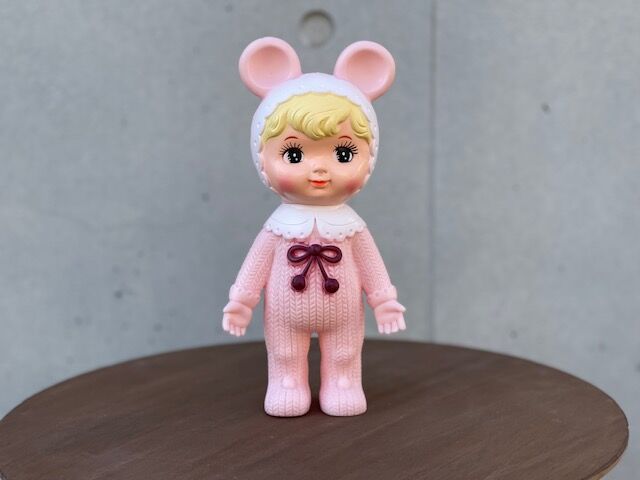 新品 コラボ なかよしチャーミーちゃん 保坂さほさん デザイン くま耳 レトロ original