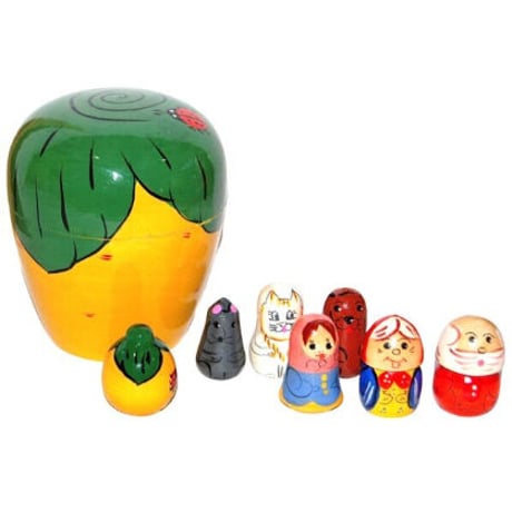 おはなし指人形　ロシア製　取り扱い方の注意事項をお読みください♪