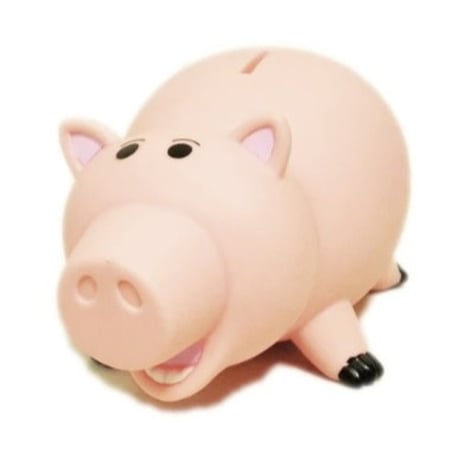 トイストーリーのブタさん　ハムコイン　【貯金箱】