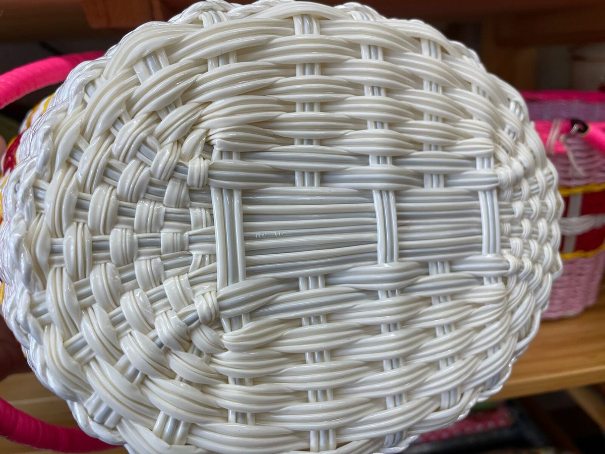 ベビー篭「スーパーベビー」 昔ながらの買い物かご 【竹日の丸印