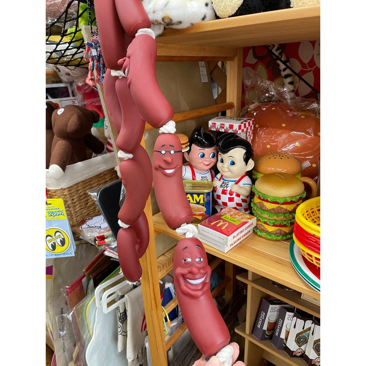 SAUSAGE ROPE 犬用おもちゃ DOG TOY ソーセージロープ | sweetfish