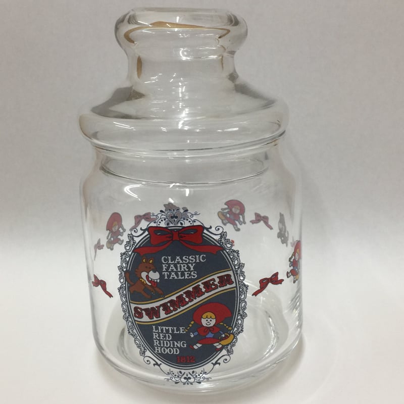 SWIMMER ガラスキャニスター BOY&GIRL 赤ずきん | sweetfish