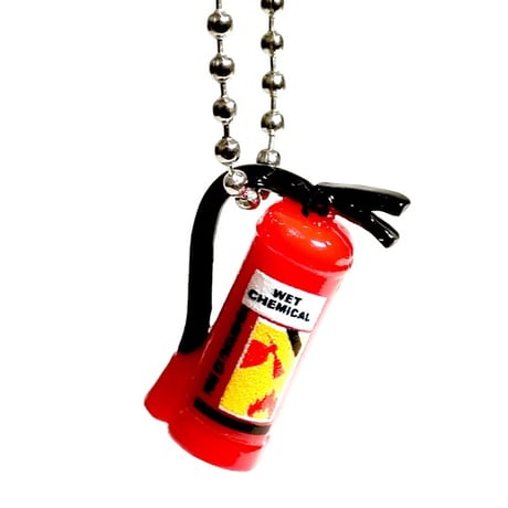 火事に備えるキーホルダー【消火器ボールチェーン】キーチェーン