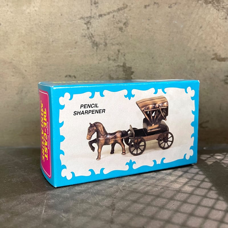 ブロンズ・乗り物シリーズ アンティーク風 シャープナー 鉛筆削り