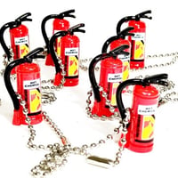 火事に備えるキーホルダー【消火器ボールチェーン】キーチェーン