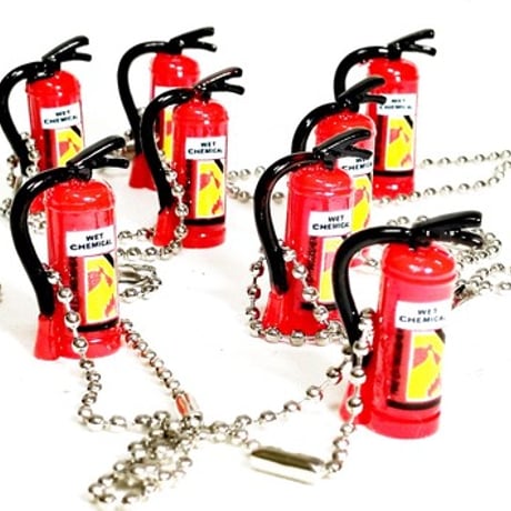 火事に備えるキーホルダー【消火器ボールチェーン】キーチェーン